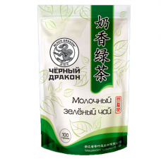 Чай Чёрный дракон Молочный зеленый  мяг/уп 100гр