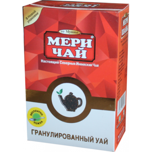Чай Meri Chai черный Индийский гранулированный картон 100/250г