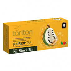 Чай Tarlton чёрный цейлон  Саусеп пакетированный картон 25пак
