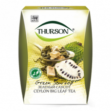 Чай Thurson зеленый с саусепом картон 100/250г