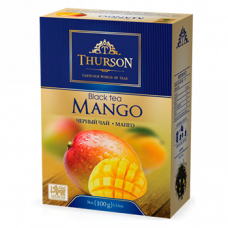 Чай Thurson черный Манго картон 100г