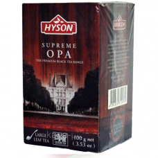 Чай Hyson черный Суприм  ОПА картон 100/500г