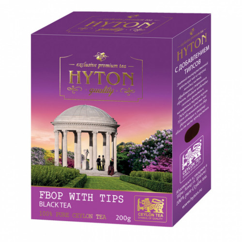 Чай Hyton чёрный F.B.O.P. картон 100/200г