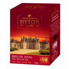 Чай Hyton чёрный Английский Королевский картон 100/200г