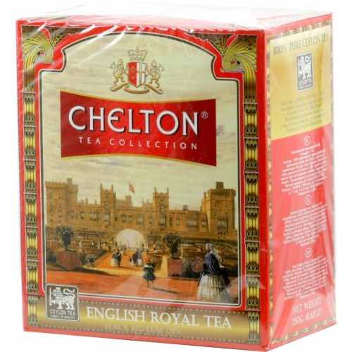 Чай Chelton черный Английский королевский картон 250гр