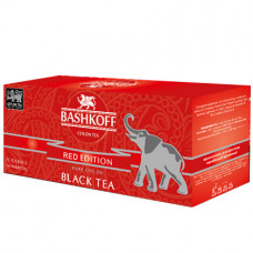Чай BASHKOFF  Red Edition черный Пакетированный  картон 25пак  