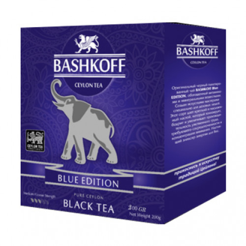 Чай BASHKOFF  Blue Edition OPA черный картон 100/200гр