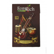 Чай FemRich черный Exlusive UVA OPA картон 100/200гр