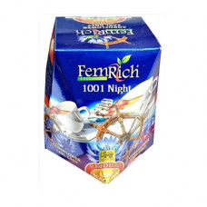 Чай  FemRich Exlusive Фруктовая коллекция 1001 ночь картон 100гр