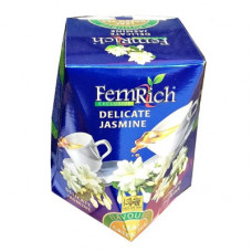 Чай FemRich Exlusive зеленый Jasmine Delicate (Нежный жасмин) картон 100гр