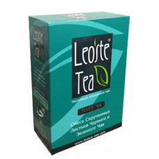 Чай Leoste "Maru Cha" черн+зелен картон 100гр